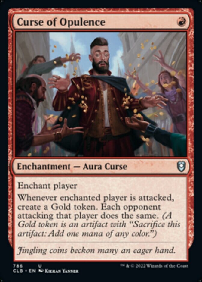 Curse of Opulence [Commander Legends: Battle for Baldur's Gate] MTG Single Magic: The Gathering  | Multizone: Comics And Games