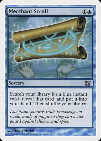 Merchant Scroll [Eighth Edition] MTG Single Magic: The Gathering  | Multizone: Comics And Games