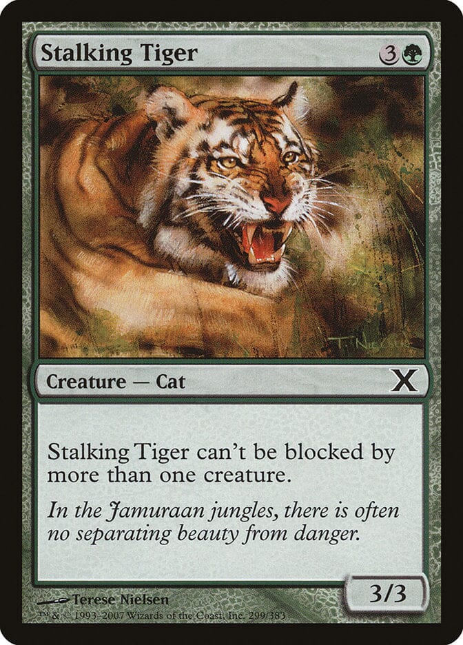 Stalking Tiger [Tenth Edition] MTG Single Magic: The Gathering  | Multizone: Comics And Games