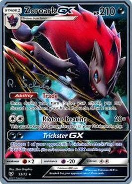 Zoroark GX (53/73) (Victory Map - Robin Schulz) [World Championships 2018] Pokemon Single Pokémon  | Multizone: Comics And Games