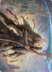 Egon, God of Death Art Card [Kaldheim: Art Series] MTG Single Magic: The Gathering  | Multizone: Comics And Games