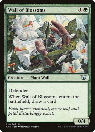 Wall of Blossoms [Commander 2015] MTG Single Magic: The Gathering  | Multizone: Comics And Games