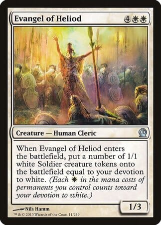 Evangel of Heliod [Theros] MTG Single Magic: The Gathering  | Multizone: Comics And Games