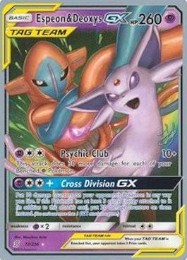 Espeon & Deoxys GX (72/236) (Perfection - Henry Brand) [World Championships 2019] Pokemon Single Pokémon  | Multizone: Comics And Games
