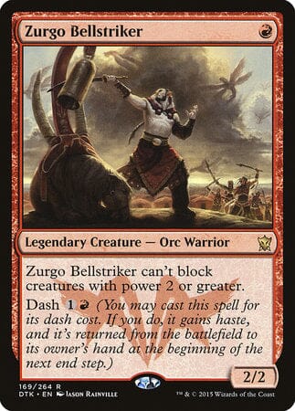 Zurgo Bellstriker [Dragons of Tarkir] MTG Single Magic: The Gathering  | Multizone: Comics And Games