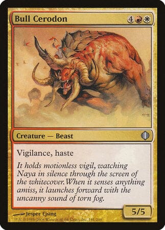 Bull Cerodon [Shards of Alara] MTG Single Magic: The Gathering  | Multizone: Comics And Games