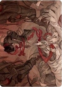 Thwart the Grave Art Card [Zendikar Rising Art Series] MTG Single Magic: The Gathering  | Multizone: Comics And Games