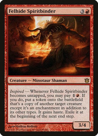 Felhide Spiritbinder [Born of the Gods] MTG Single Magic: The Gathering  | Multizone: Comics And Games