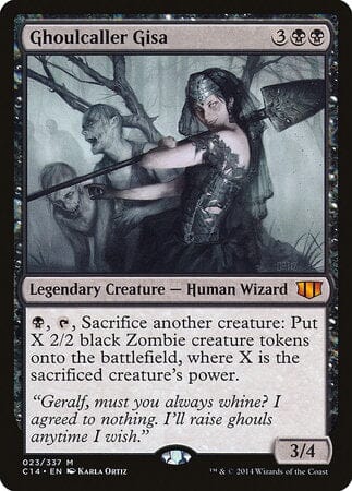 Ghoulcaller Gisa [Commander 2014] MTG Single Magic: The Gathering  | Multizone: Comics And Games