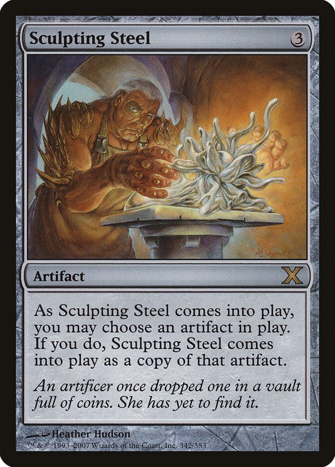 Sculpting Steel [Tenth Edition] MTG Single Magic: The Gathering  | Multizone: Comics And Games