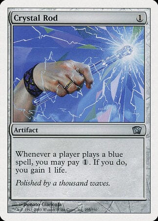 Crystal Rod [Eighth Edition] MTG Single Magic: The Gathering  | Multizone: Comics And Games