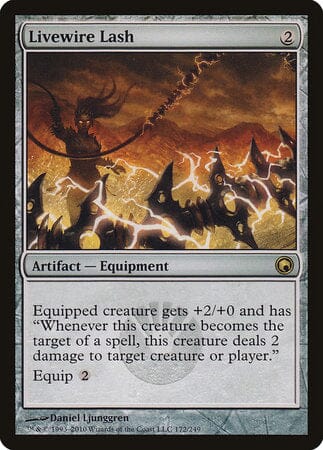 Livewire Lash [Scars of Mirrodin] MTG Single Magic: The Gathering  | Multizone: Comics And Games