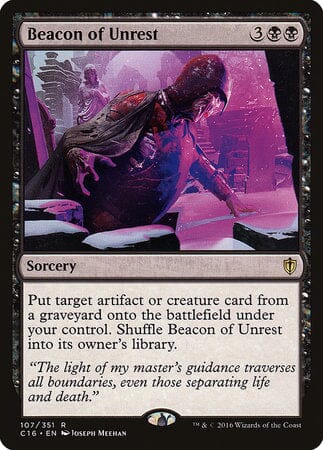 Beacon of Unrest [Commander 2016] MTG Single Magic: The Gathering  | Multizone: Comics And Games