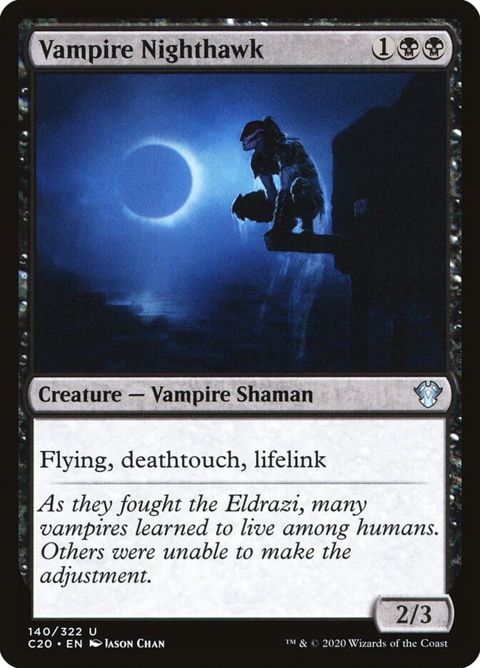 Vampire Nighthawk [Commander 2020] MTG Single Magic: The Gathering  | Multizone: Comics And Games