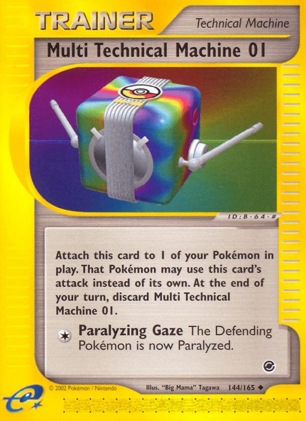 Multi Technical Machine 01 (144/165) [Expedition: Base Set] Pokemon Single Pokémon  | Multizone: Comics And Games