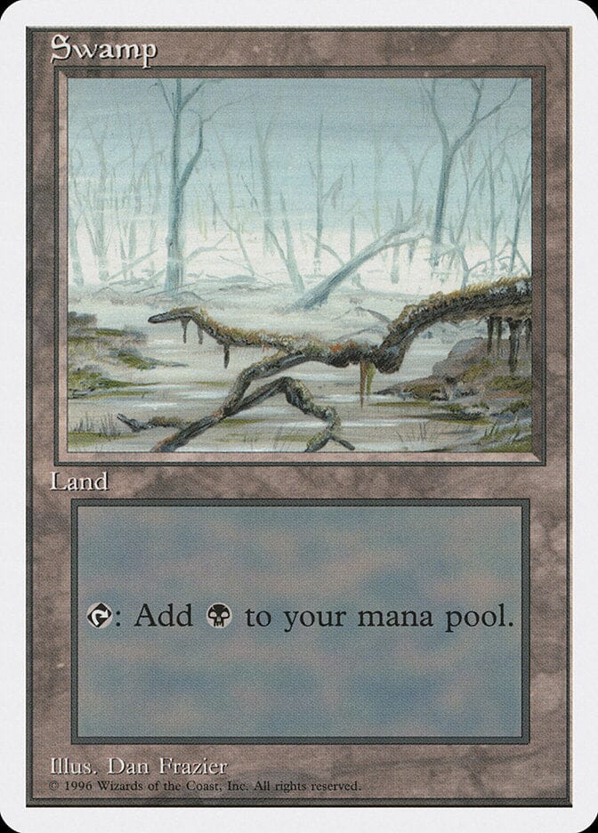 Swamp (White Fog in Center) [Introductory Two-Player Set] MTG Single Magic: The Gathering  | Multizone: Comics And Games