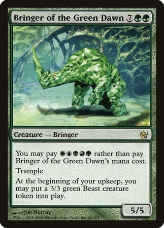 Bringer of the Green Dawn [Fifth Dawn] MTG Single Magic: The Gathering  | Multizone: Comics And Games