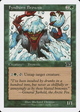 Fyndhorn Brownie [Classic Sixth Edition] MTG Single Magic: The Gathering  | Multizone: Comics And Games