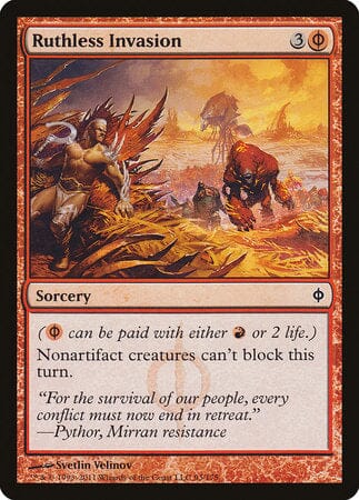 Ruthless Invasion [New Phyrexia] MTG Single Magic: The Gathering  | Multizone: Comics And Games