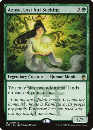 Azusa, Lost but Seeking [Masters 25] MTG Single Magic: The Gathering  | Multizone: Comics And Games