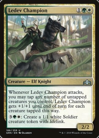 Ledev Champion [Guilds of Ravnica] MTG Single Magic: The Gathering  | Multizone: Comics And Games