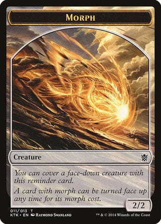 Morph Token [Khans of Tarkir Tokens] MTG Single Magic: The Gathering  | Multizone: Comics And Games