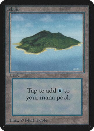 Island (B) [Limited Edition Alpha] MTG Single Magic: The Gathering  | Multizone: Comics And Games