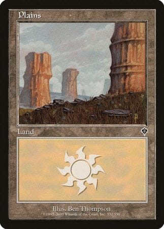 Plains (332) [Invasion] MTG Single Magic: The Gathering  | Multizone: Comics And Games