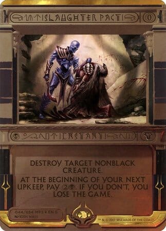 Slaughter Pact [Amonkhet Invocations] MTG Single Magic: The Gathering  | Multizone: Comics And Games