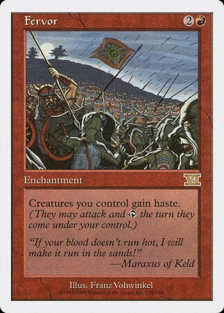 Fervor [Classic Sixth Edition] MTG Single Magic: The Gathering  | Multizone: Comics And Games
