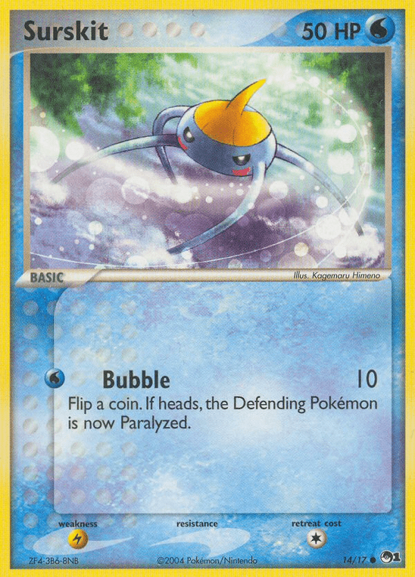 Surskit (14/17) [POP Series 1] Pokemon Single Pokémon  | Multizone: Comics And Games
