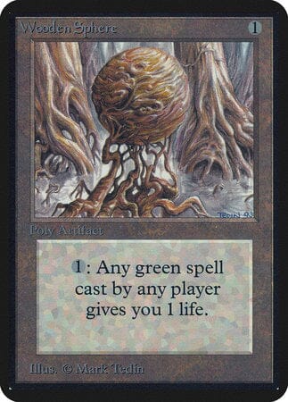Wooden Sphere [Limited Edition Alpha] MTG Single Magic: The Gathering  | Multizone: Comics And Games