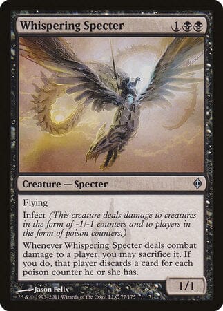 Whispering Specter [New Phyrexia] MTG Single Magic: The Gathering  | Multizone: Comics And Games