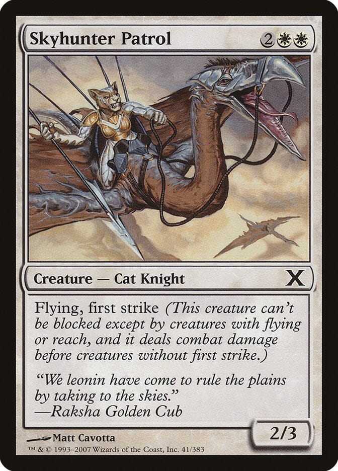 Skyhunter Patrol [Tenth Edition] MTG Single Magic: The Gathering  | Multizone: Comics And Games