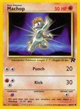 Machop (59/82) [Team Rocket Unlimited] Pokemon Single Pokémon  | Multizone: Comics And Games