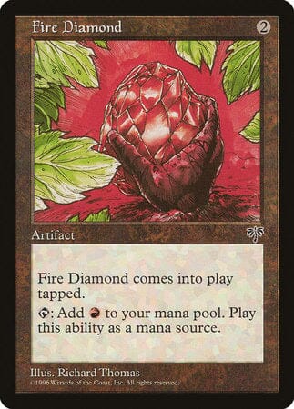 Fire Diamond [Mirage] MTG Single Magic: The Gathering  | Multizone: Comics And Games