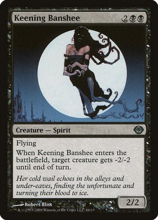 Keening Banshee [Duel Decks: Garruk vs. Liliana] MTG Single Magic: The Gathering  | Multizone: Comics And Games