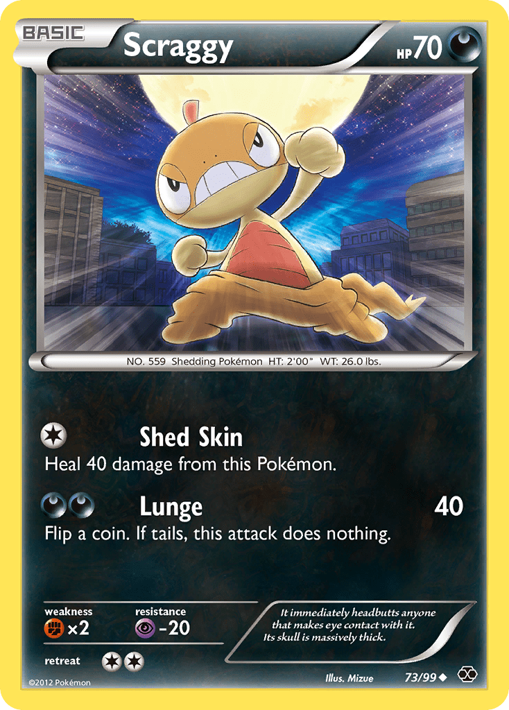 Scraggy (73/99) [Black & White: Next Destinies] Pokemon Single Pokémon  | Multizone: Comics And Games