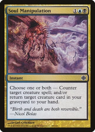 Soul Manipulation [Alara Reborn] MTG Single Magic: The Gathering  | Multizone: Comics And Games