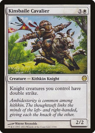 Kinsbaile Cavalier [Duel Decks: Knights vs. Dragons] MTG Single Magic: The Gathering  | Multizone: Comics And Games