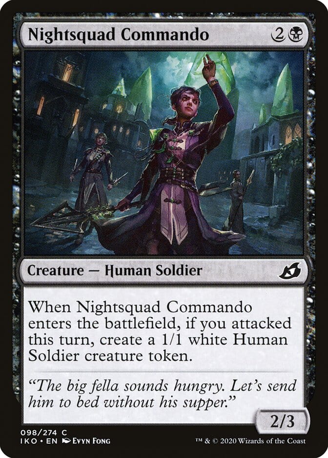 Nightsquad Commando [Ikoria: Lair of Behemoths] MTG Single Magic: The Gathering  | Multizone: Comics And Games