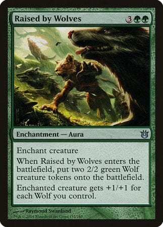 Raised by Wolves [Born of the Gods] MTG Single Magic: The Gathering  | Multizone: Comics And Games
