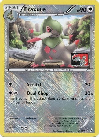 Fraxure (87/101) (League Promo) [Black & White: Noble Victories] Pokemon Single Pokémon  | Multizone: Comics And Games