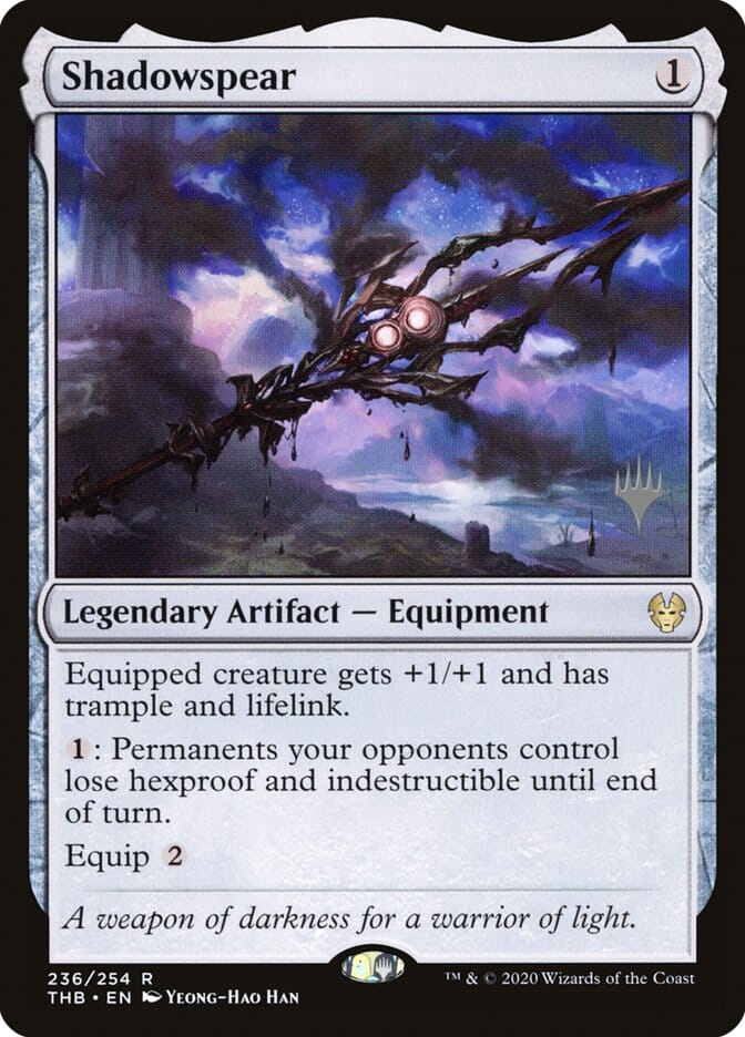 Shadowspear (Promo Pack) [Theros Beyond Death Promos] MTG Single Magic: The Gathering  | Multizone: Comics And Games