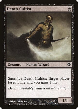 Death Cultist [Rise of the Eldrazi] MTG Single Magic: The Gathering  | Multizone: Comics And Games