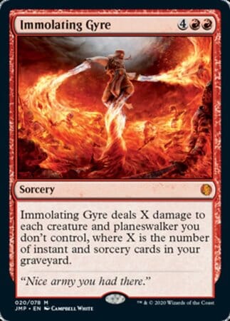 Immolating Gyre [Jumpstart] MTG Single Magic: The Gathering  | Multizone: Comics And Games