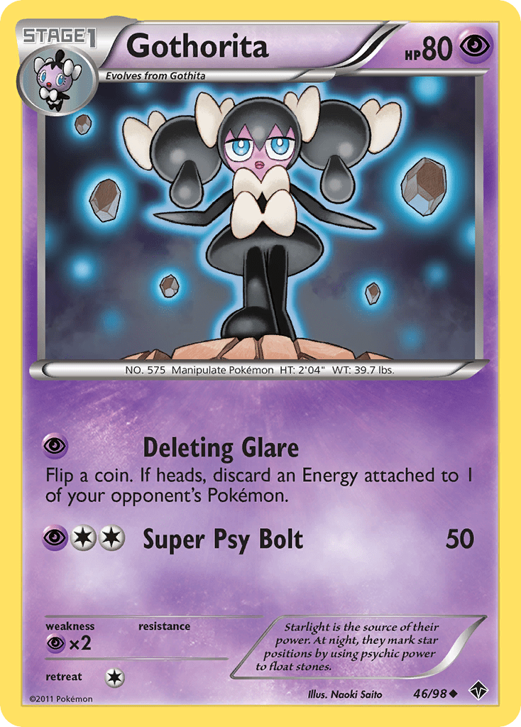 Gothorita (46/98) [Black & White: Emerging Powers] Pokemon Single Pokémon  | Multizone: Comics And Games