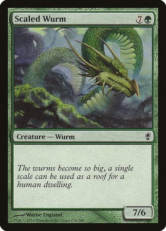 Scaled Wurm [Conspiracy] MTG Single Magic: The Gathering  | Multizone: Comics And Games