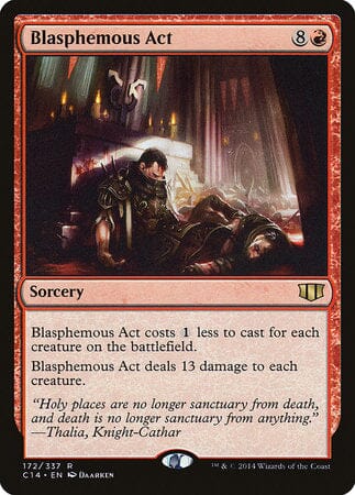 Blasphemous Act [Commander 2014] MTG Single Magic: The Gathering  | Multizone: Comics And Games