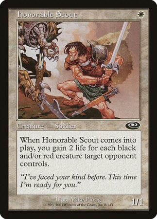 Honorable Scout [Planeshift] MTG Single Magic: The Gathering  | Multizone: Comics And Games